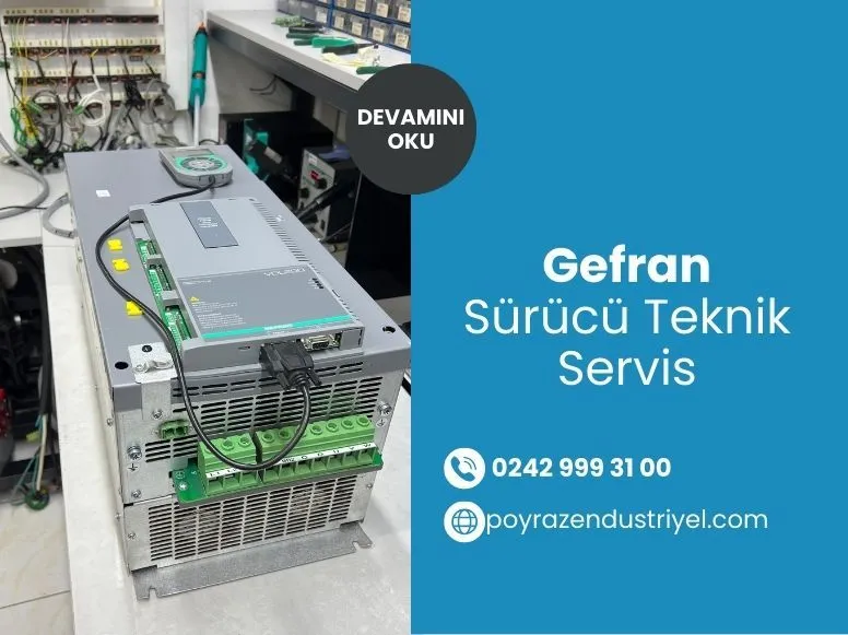 Gefran Sürücü Teknik Servis